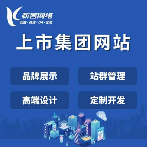 文昌上市集团网站定制